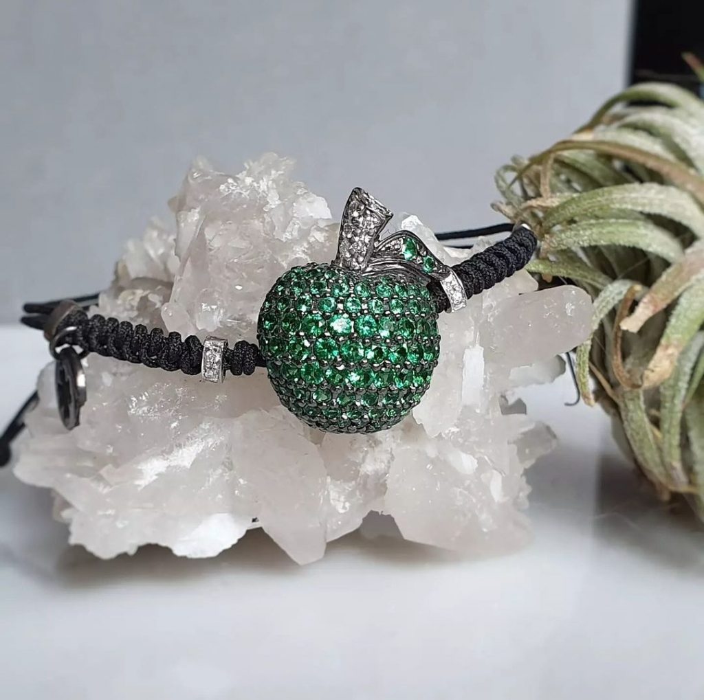 Pulsera Nana Tsavoritas